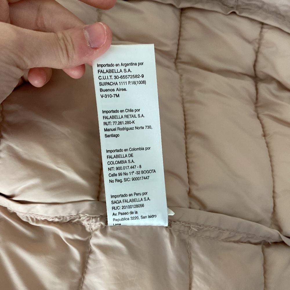 Sybilla outerwear light pink puffer coat - Picture 10 of 10